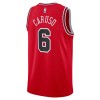 Dres Chicago Bulls Alex Caruso 6 Nike 2022-23 Icon Edition Crvena Swingman